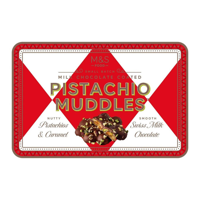 M&S Milk Chocolate Coated Pistachio Muddles 192g