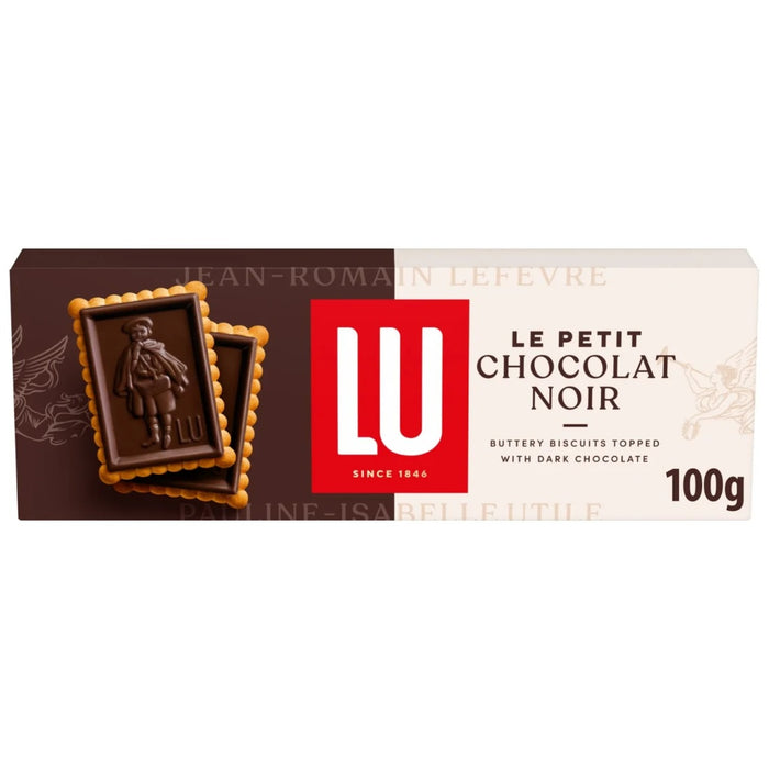 Lu Petit Ecolier Dark Chocolate Biscuits 100g