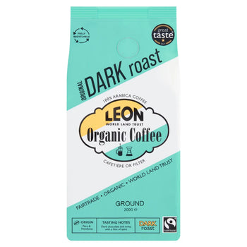 Caffè Macinato Leon Tostatura Scura 200g