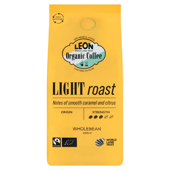 Caffè Leon Tostatura Chiara in Grani 200g