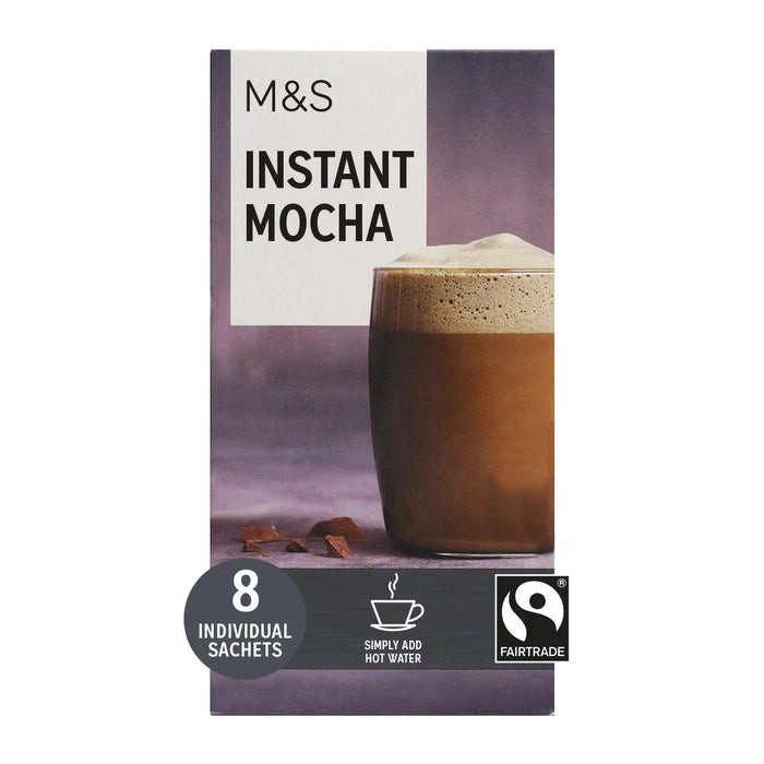 M&S Instant Mocha Sachets 8 per pack