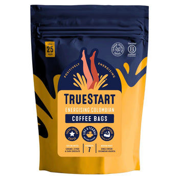 Truestart energetisierende kolumbianische lose Kaffeetaschen 200g