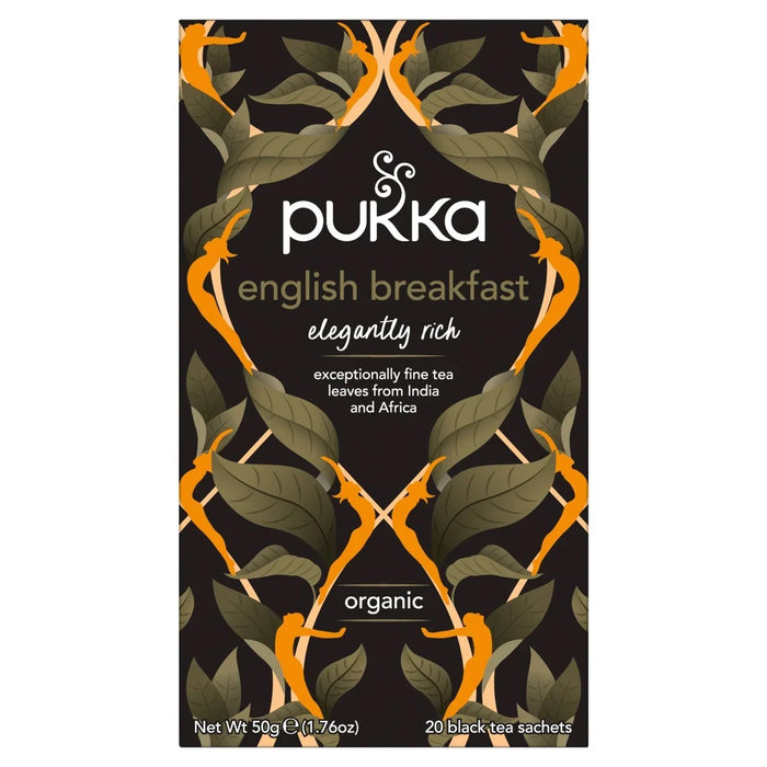 Pukka Bio Elegantes englischer Frühstück Teebeutel 20 pro Pack