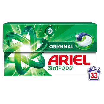 Ariel 3in1 Original Pods Washing Capsules 33 per pack