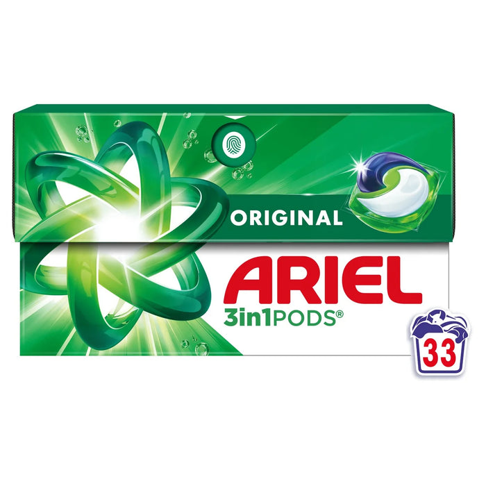 Ariel 3in1 Original Pods Washing Capsules 33 per pack