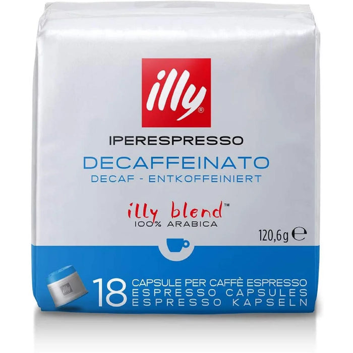 Illy iperespresso Decaf -Kapseln 18 pro Pack