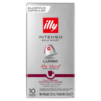 Illy Nespresso capsule capsule intenso lungo 10 لكل حزمة