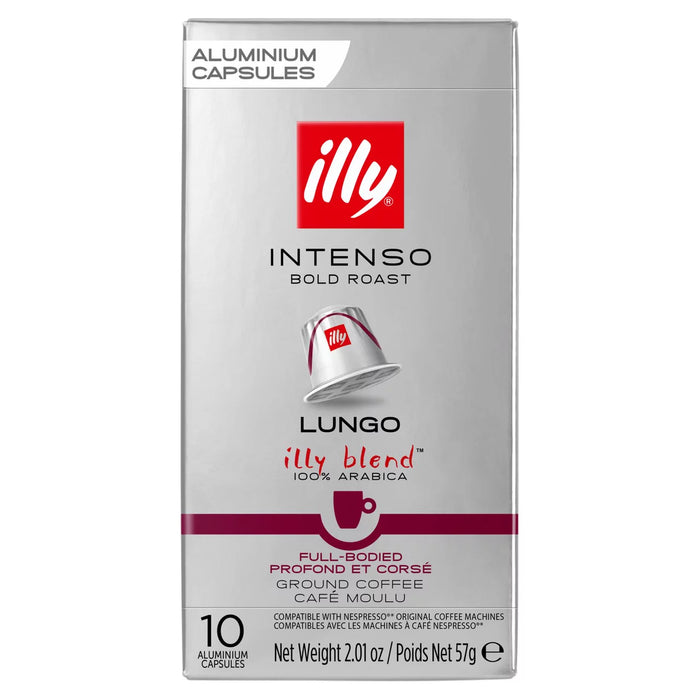 Illy Nespresso kompatible Kapsel Inteno Lungo 10 pro Pack