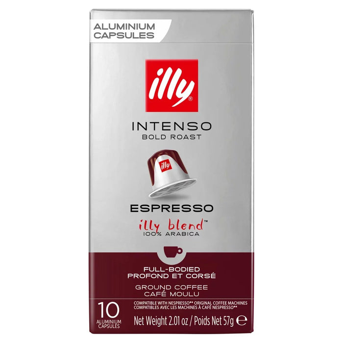 illy Intenso Espresso Capsules 10 per pack