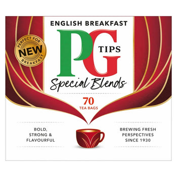 PG TIPS English Breakfast Plant BioDealable Facs 70 Per Pack