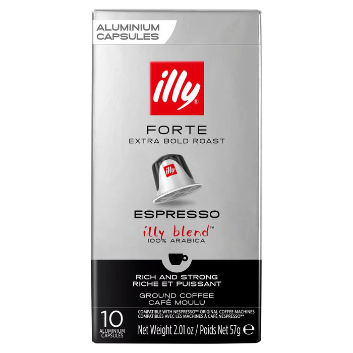 illy Forte Espresso Capsules 10 per pack