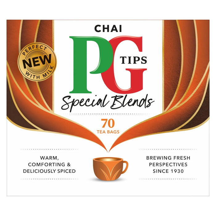 Bustine di tè Chai PG Tips 70 per confezione