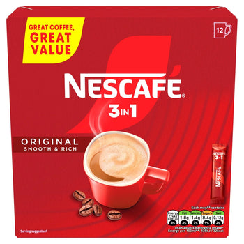 Nescafe Original 3in1 Box 12 pro Pack