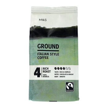 قهوة إيطالية مطحونة من M&S Fairtrade 227 جم