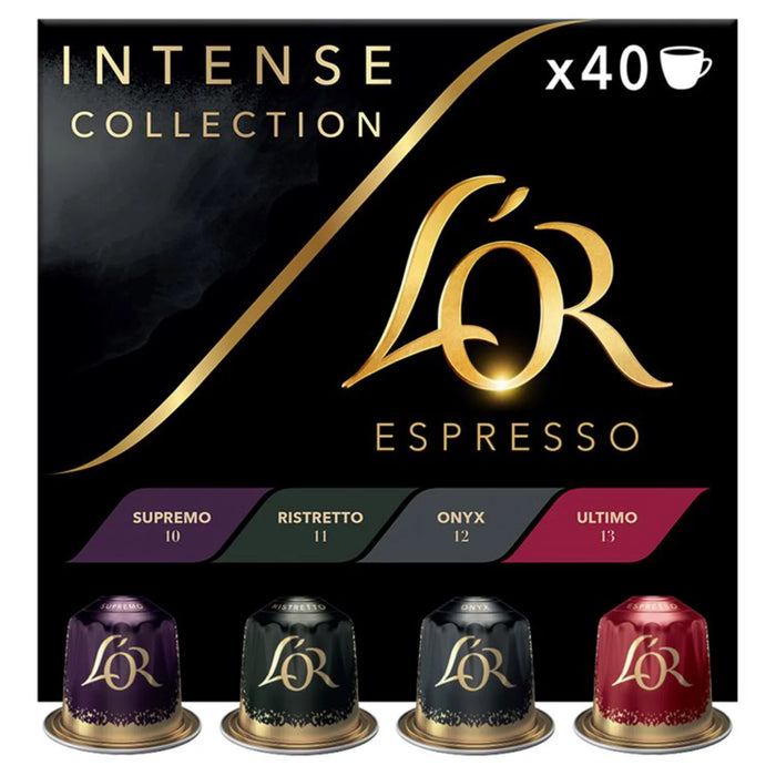 L'OR Assortimento Intenso Cialde Caffè 40 per confezione