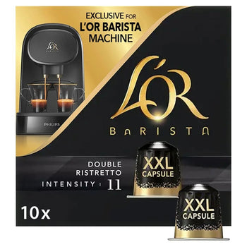 L'Or Barista Doppeler Ristretto XXL Intensität 11 Kaffeekapseln 10 pro Pack