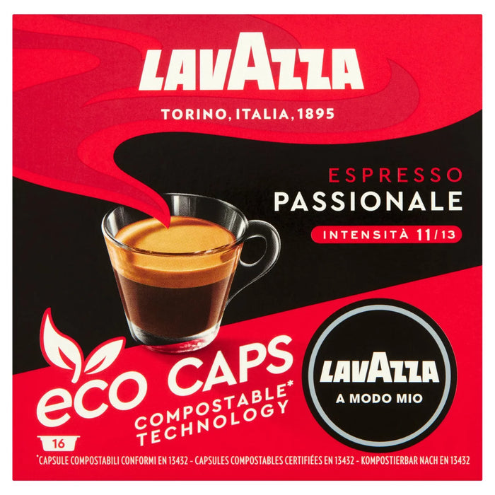 Capsule Caffè Passionale Compostabili Lavazza A Modo Mio 16 per confezione