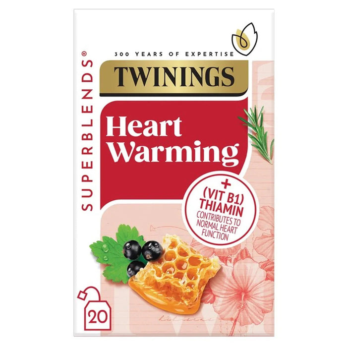 Twinings Superblends Heartea con ribes nero, rosmarino e miele 20 per confezione