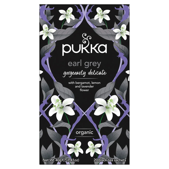 Pukka Organic Earl Grey Tea 20 per pack