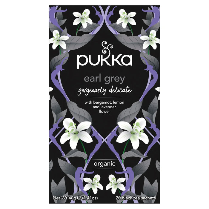 Pukka Bio Earl Grey Tea 20 pro Packung