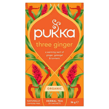 Pukka Organic Drei Ingwer -Teebeutel 20 pro Pack