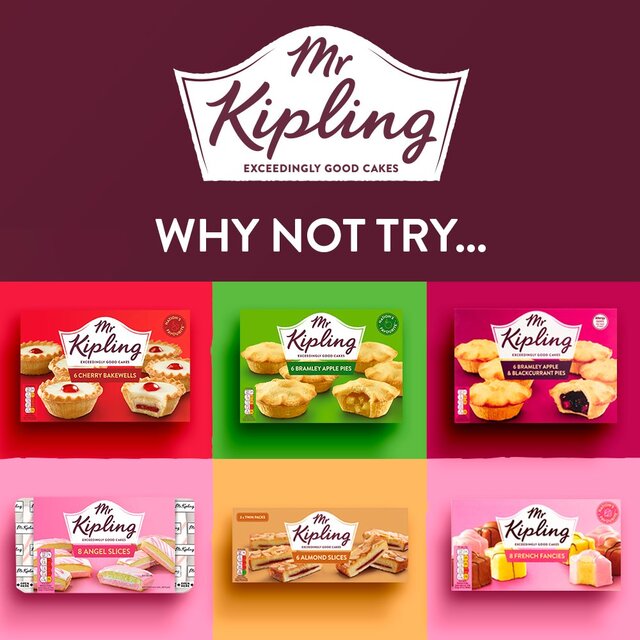 Mr Kipling Cherry Bakewells 6 pro Pack
