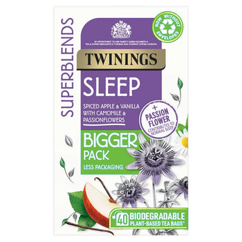 Twinings Superblends Sleep with Spiced Apple & Camomile 40 per pack