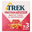Trek White Chocolate y Raspberry Protein Flapjacks 3 x 50g