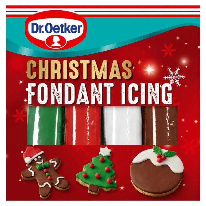 Dr. Oetker Christmas Fondant Icing 400g