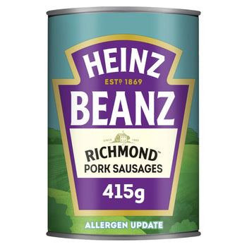 Heinz Tinned Baked Beans & Richmond Sausages 415g