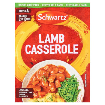 Schwartz Classic Lamb Casserole Rezept Mix 35G