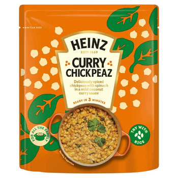 Heinz Curry Chickpeas Family Pack with Coconut and Spinach 550g