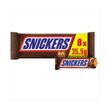 Snickers Chocolate Snack Size Bars Multipack 8 per pack
