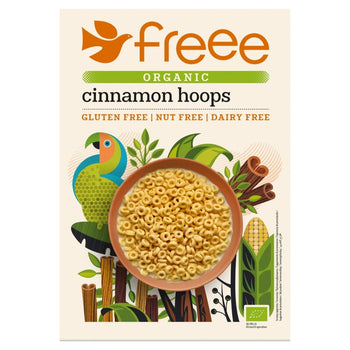 Cerchi alla cannella Freee, biologici, senza glutine 300 g