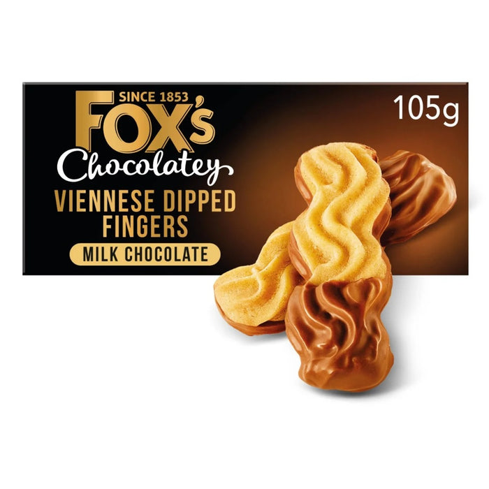 Fox's Biscuits Viennese Milk Chocolate Dipped Fingers 105g