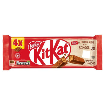 KitKat 4 Finger Milk Chocolate Bar 4 per pack