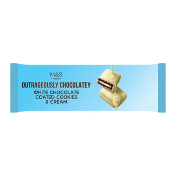 M&S White Chocolate Coated Cookies & Cream 191g
