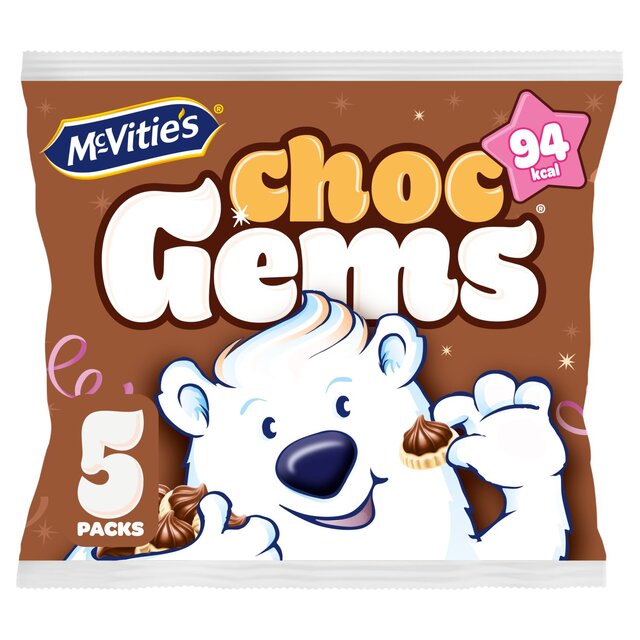 McVitie's Iced Gems Chocolate Biscuits 5 per pack