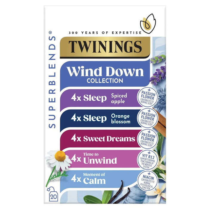 Twinings Superblends Wind Down Collection 20 per pack