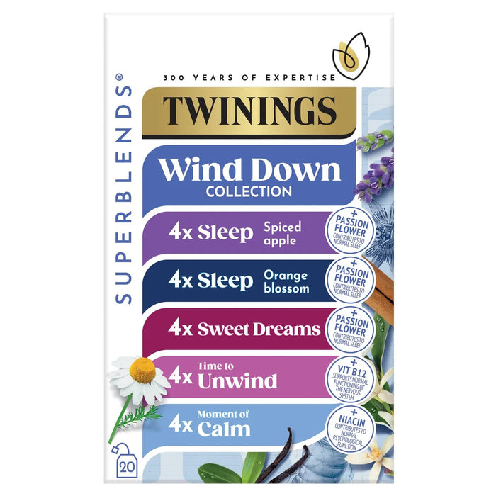 Twinings Superblends Wind Down Collection 20 per pack