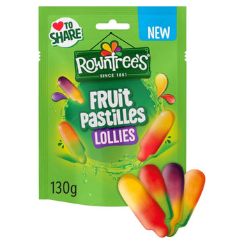 Rowntrees Fruit Pastilles Lollies Pouch 130g