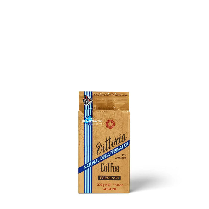 Vittoria Caffè Espresso Australiano Decaffeinato Macinato 100% Arabica 200g
