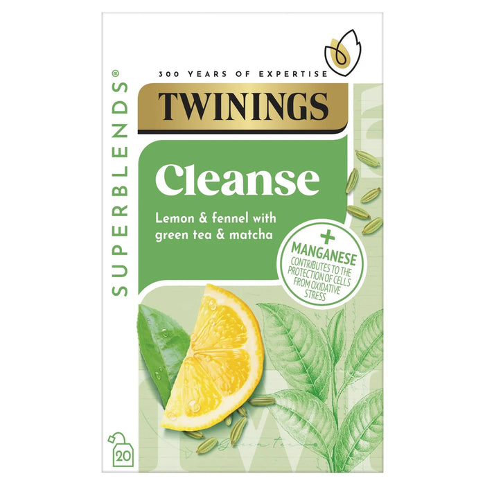 Twinings Superblends Cleanse Matcha 20 per pack