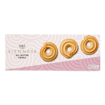 M&S All Butter vienés remolinos 130G