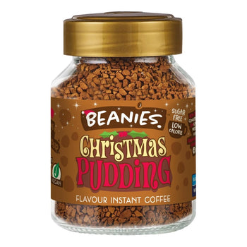 Beanies Flavour Coffee - Christmas Pudding 50g
