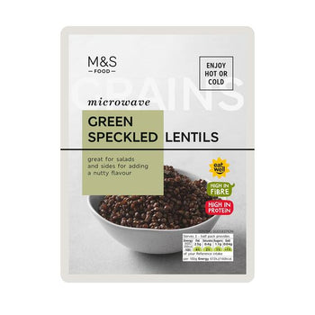 M & S Green gesprenkelte Linsen 250 g
