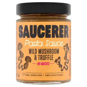 Saucerer Wild Mushroom & Truffle OIl Pasta Sauce 300ml