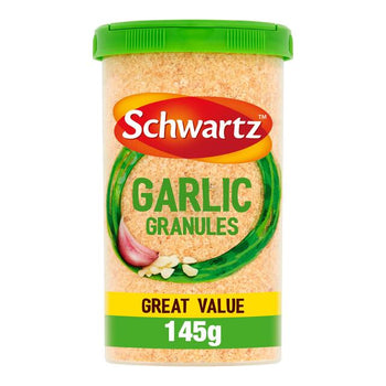 Fusto di granuli di aglio Schwartz 145 g