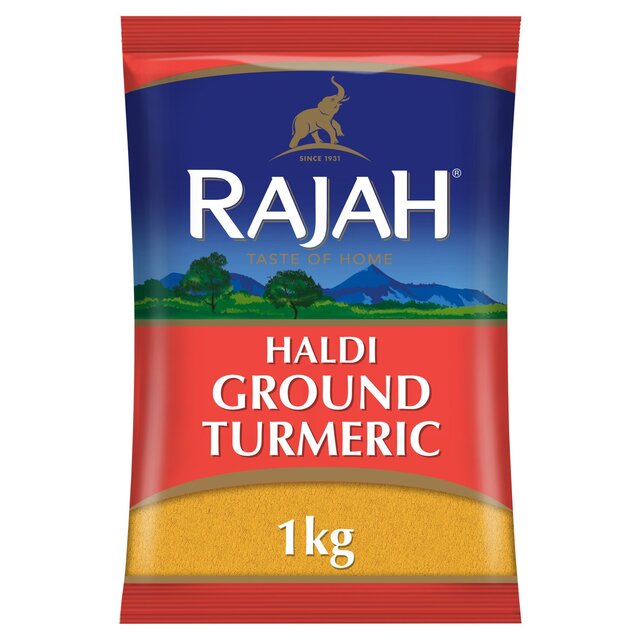 Rajah Spices Haldi Ground Custeric Powder 1kg