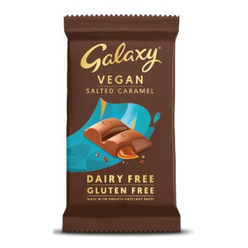 Galaxy Vegan Caramel & Sea Salt Chocolate 100G